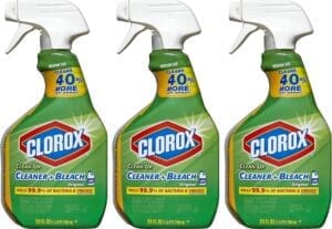 Ask cindy shop: 3 bottles of clorox cleanup with bleach
