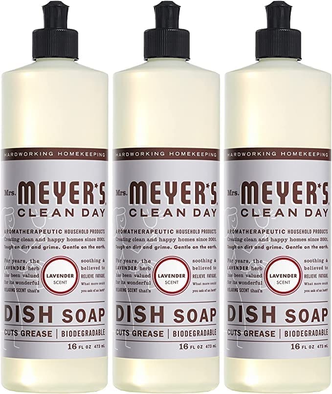 Ask Cindy Shop 3 bottles of Meyer's dish soap