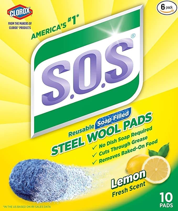 Ask Cindy Shop: S.O.S. steel wool pads: lemon scent